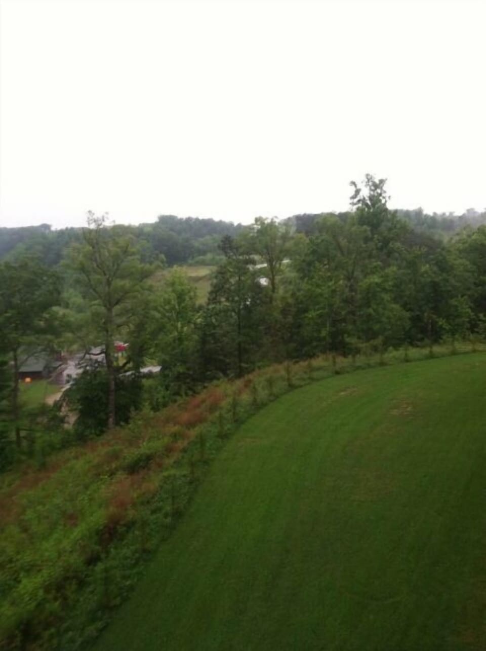 One of the views from the balcony.