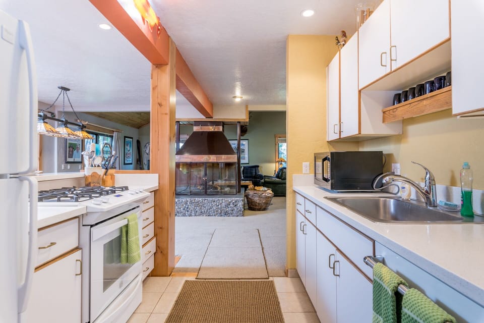 Kitchen and Living Room