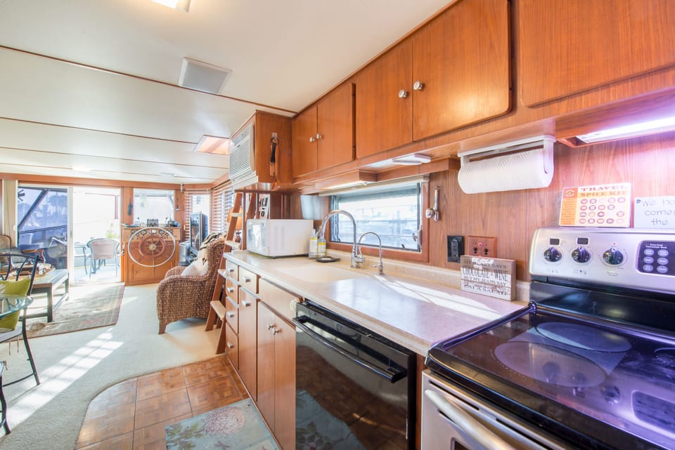 Kitchen area.