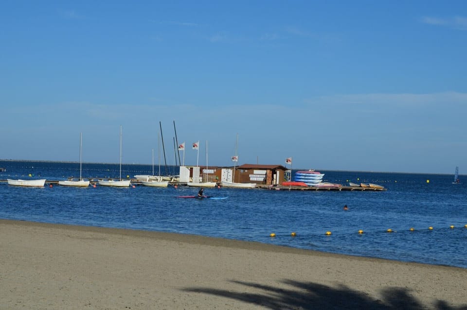 Santiago de la Ribera beach for relaxation and for enjoy