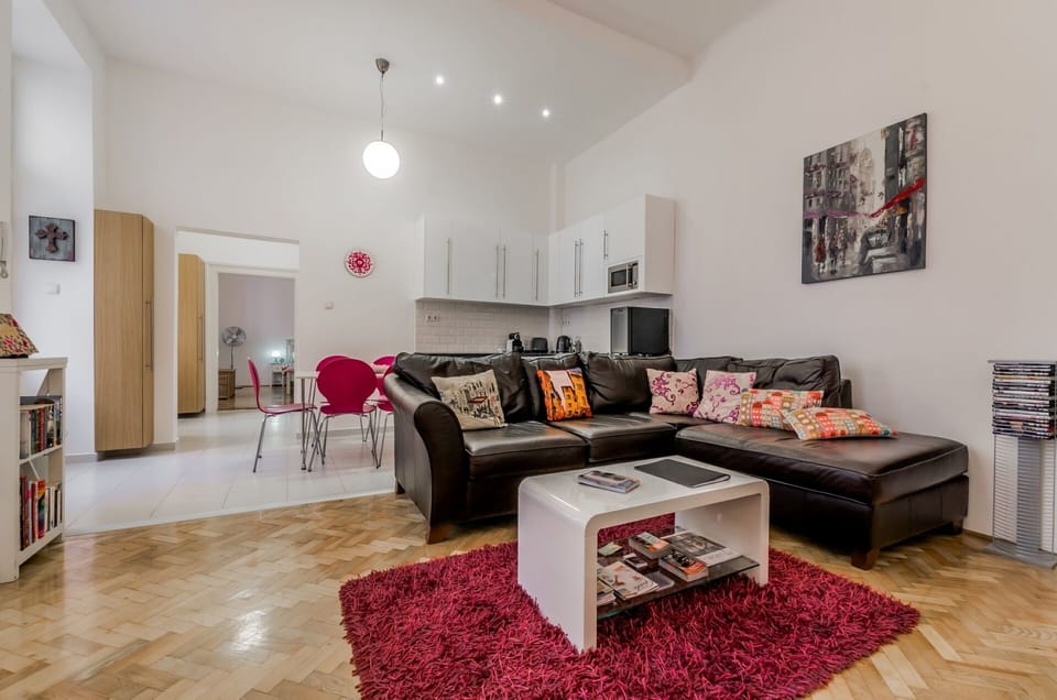 Living Room with classic features