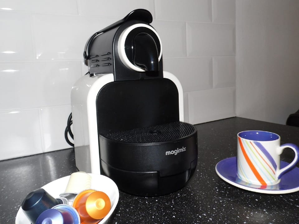 Enjoy a Nespresso