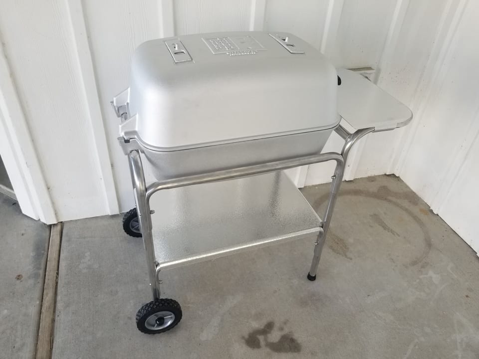 Perfect Kitchen aluminum charcoal grill