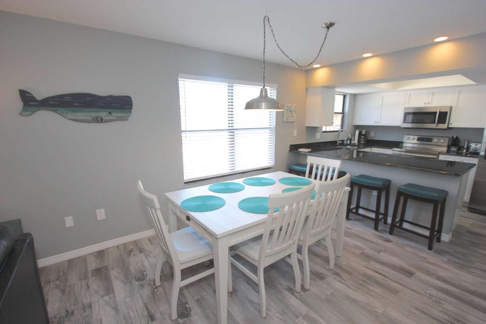 Enjoy a Family Meal or Entertain in the Dining Area with Seating for 6