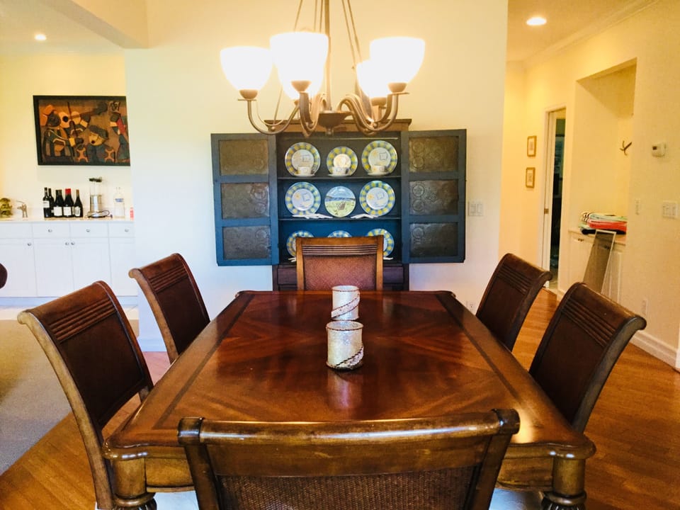 Large open design living/dining/kitchen