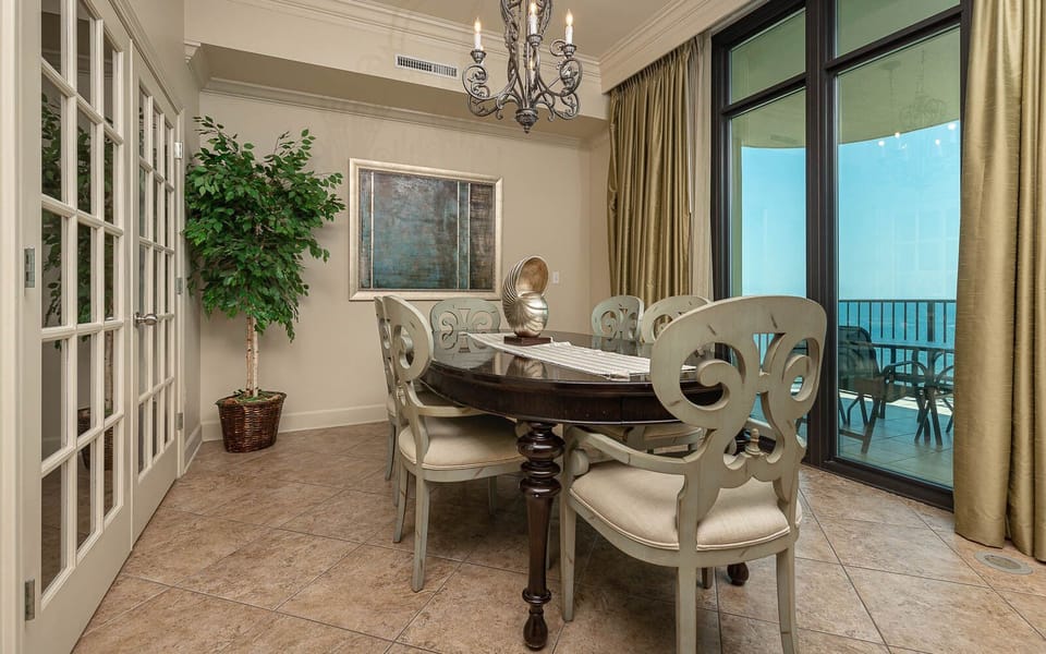 Savor a family meal or enjoy a fun game night with beach views and create lasting memories with loved ones