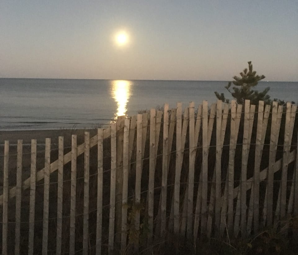 Super Moon, Nauset Light Beach