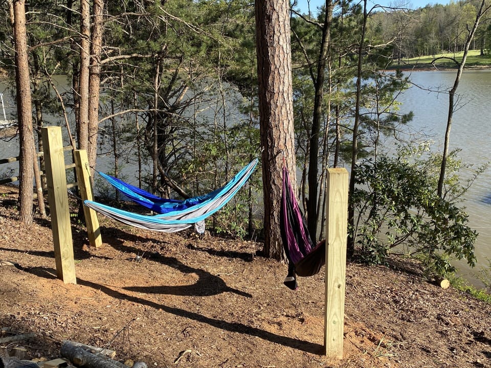 Bring your hammocks! 