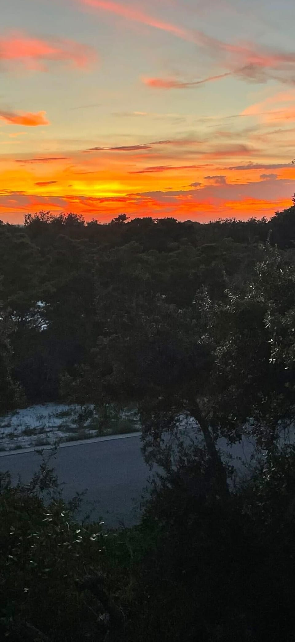 Sunset View from Back Porches