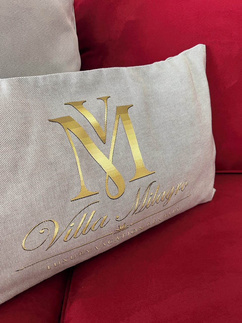 A simple touch of Villa Milagro.