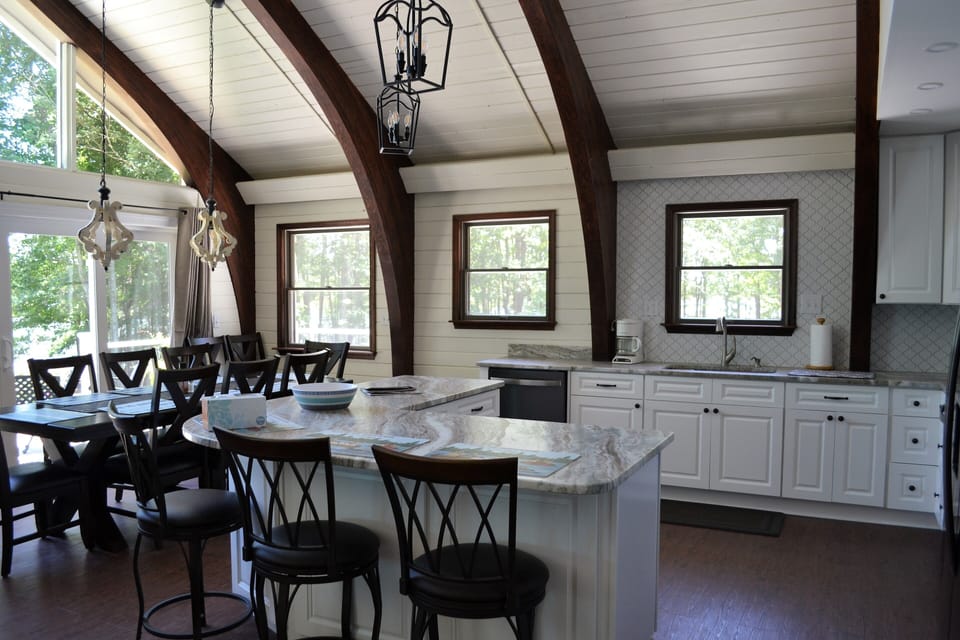 View of Kitchen and dining area.