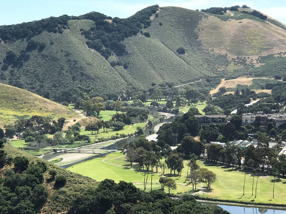 The Avila Beach Golf Course located across the street from Avila Beach Escape.
