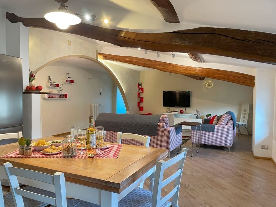 Cucina e soggiorno