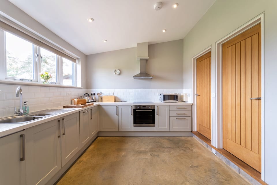 Spacious kitchen
