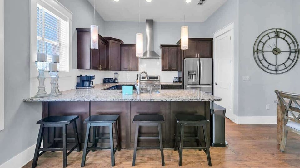 2nd Floor Fully Equipped Kitchen With Name Brand Stainless Appliances