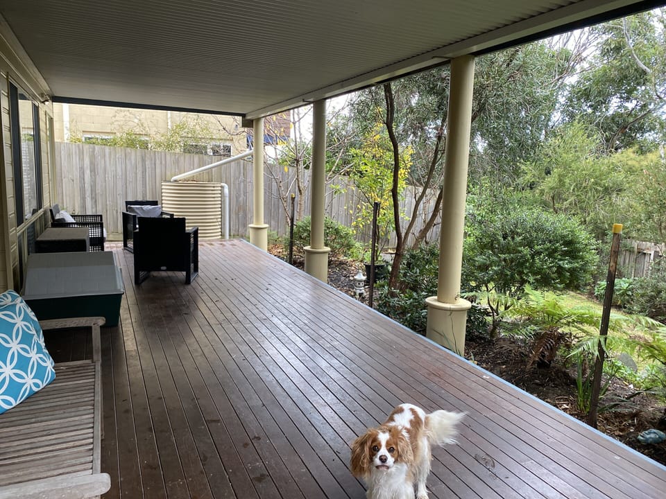 Bottom undercover deck area