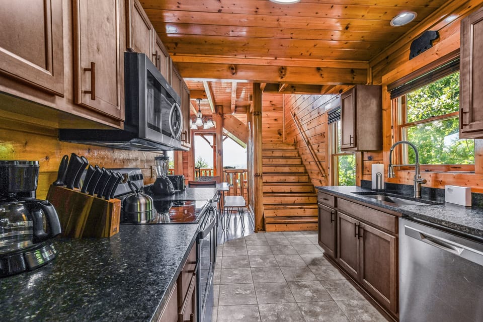 Indoors, Hardwood, Kitchen, Floor, Sink