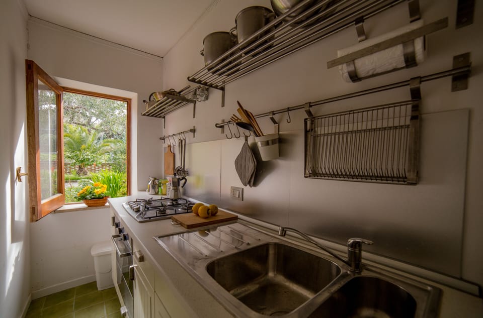 Small full equipped kitchen