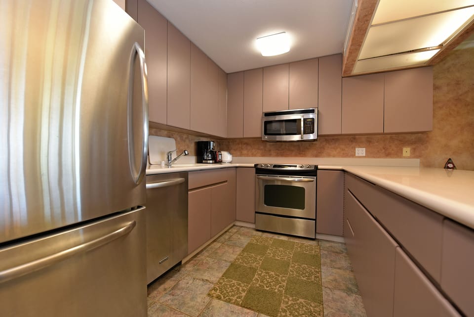Gourmet Kitchen with Stainless Steel Appliances
