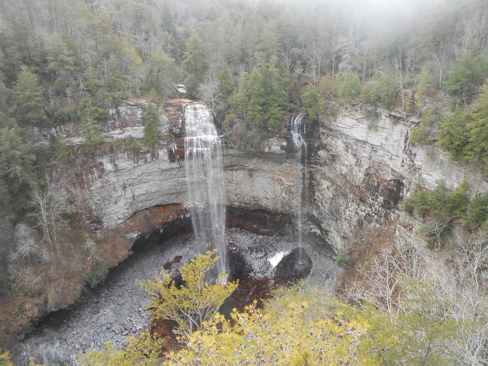 Fall Creek Falls just minutes away