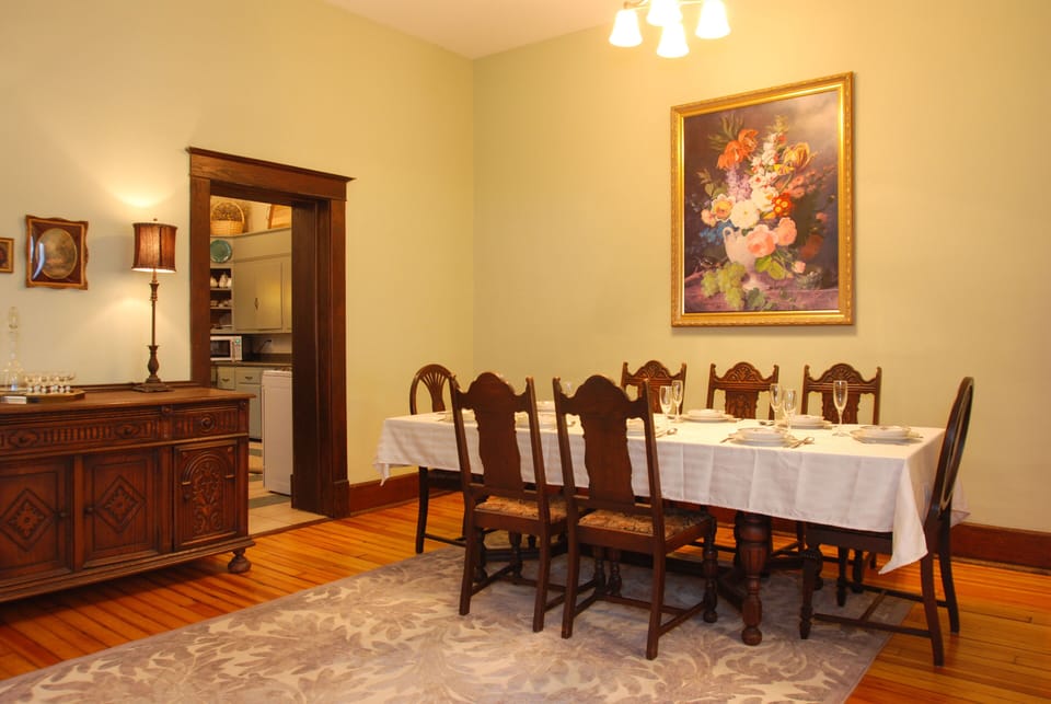 Dining Room and entrance to kitchen