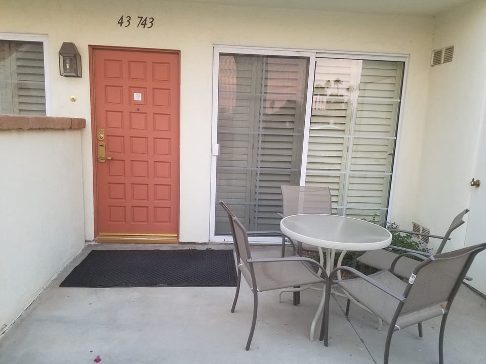 Patio off Dining Room