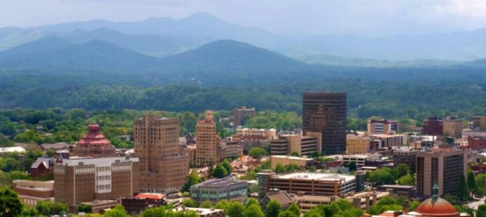 Located 1 1/2 miles to downtown Asheville 