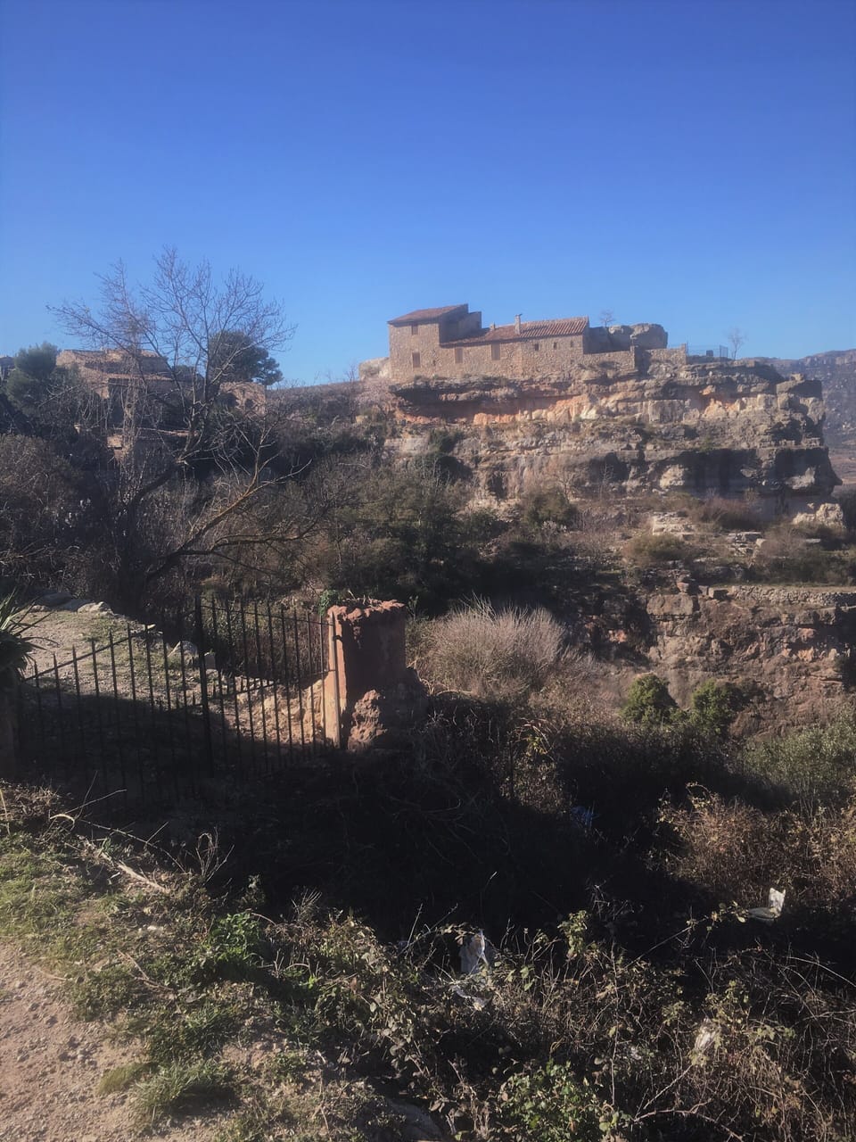 Siurana in the mountains