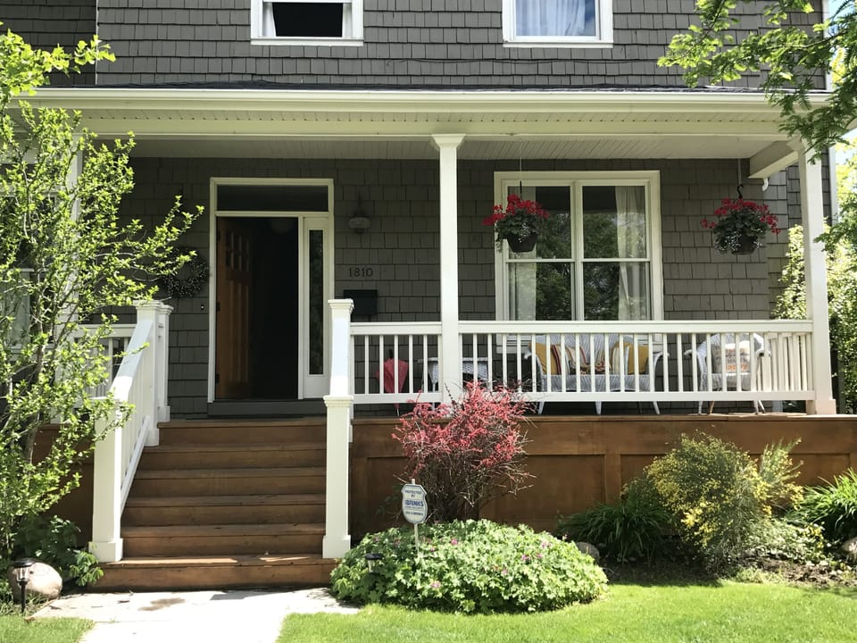 Front of the house