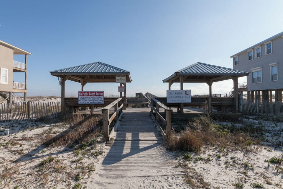 Private deeded beach access right across the street.