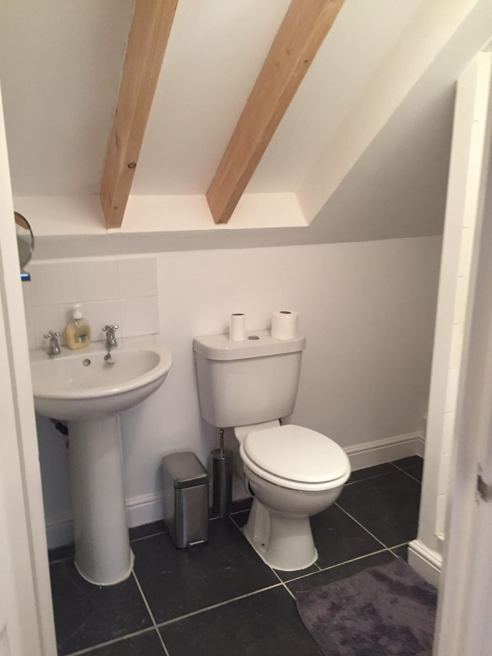 En suite bathroom with shower