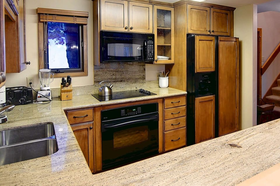 The kitchen is fully equipped to make your favorite home cooked meals.