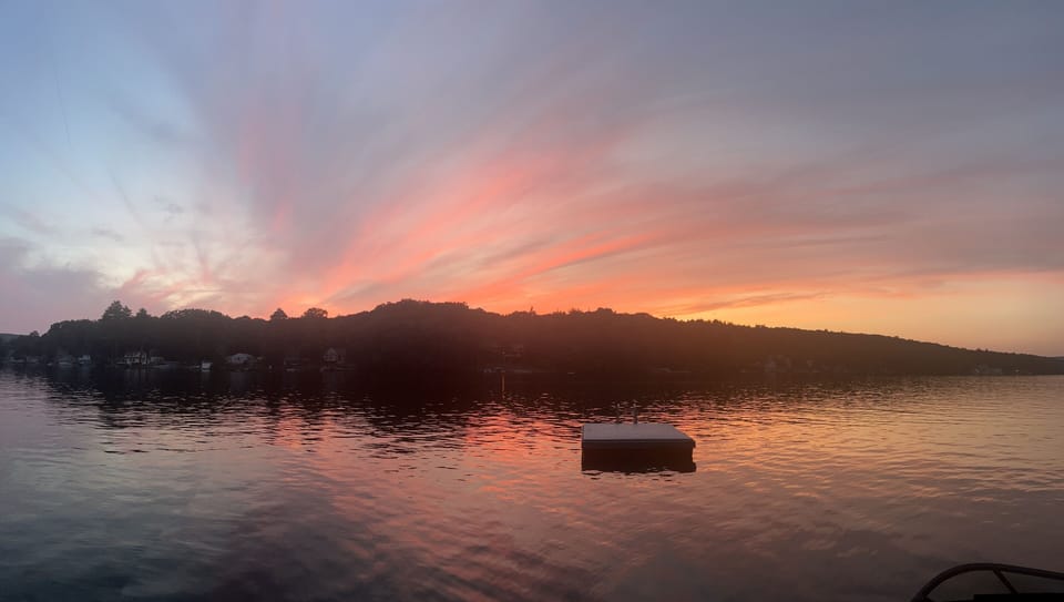No filter,…simply amazing summer sunsets!