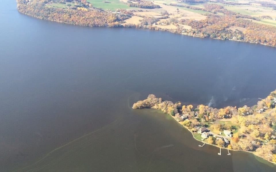Air view of the Point