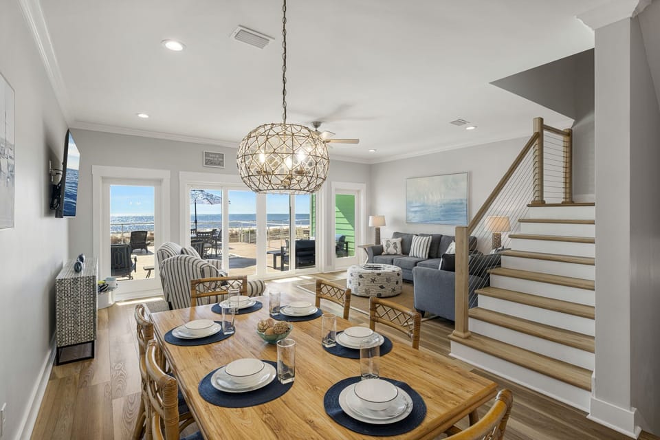 Oceanfront dining, cozy vibes, and sunset views—your beach escape starts here!