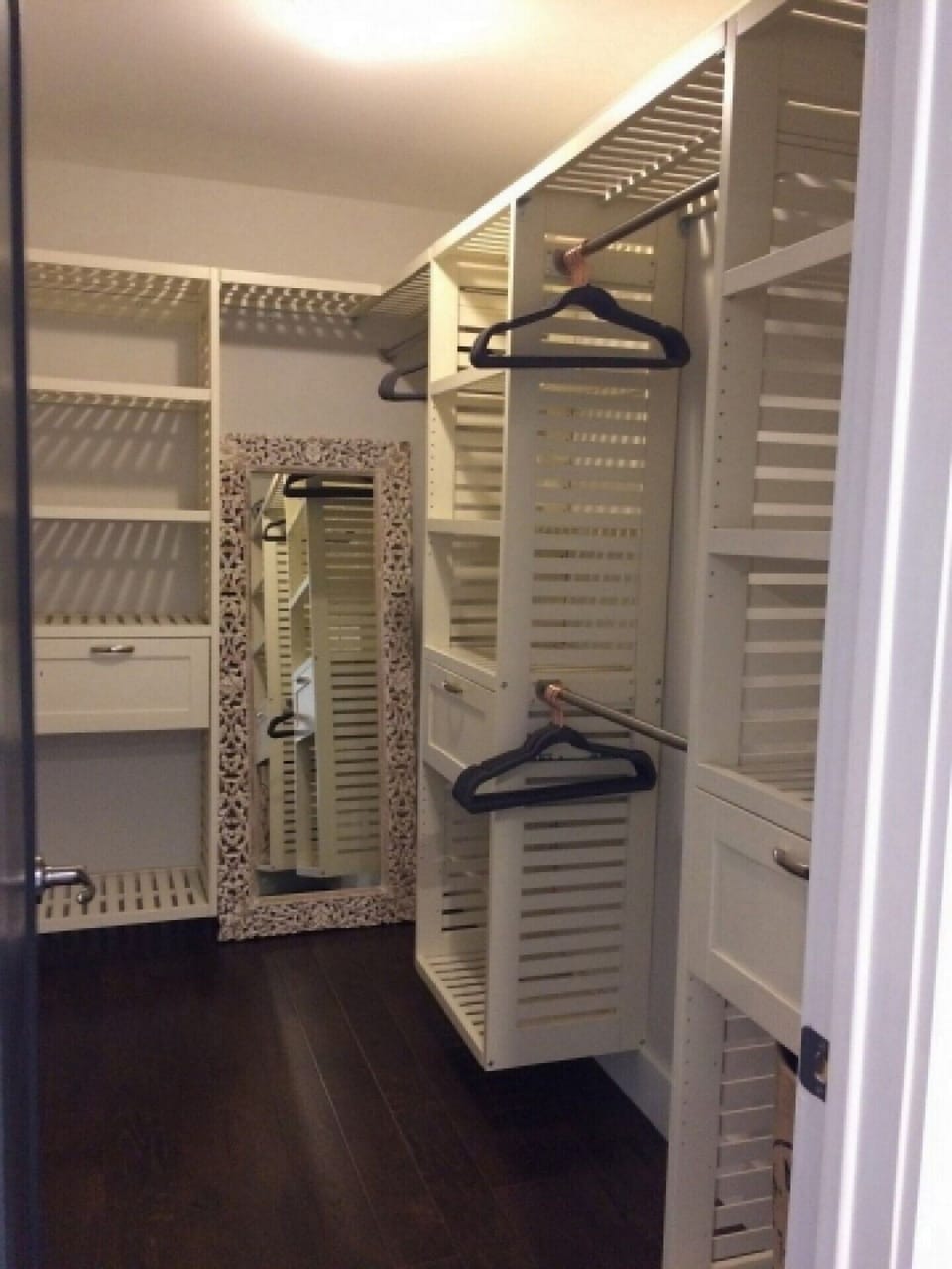 Master Bedroom walk in closet
