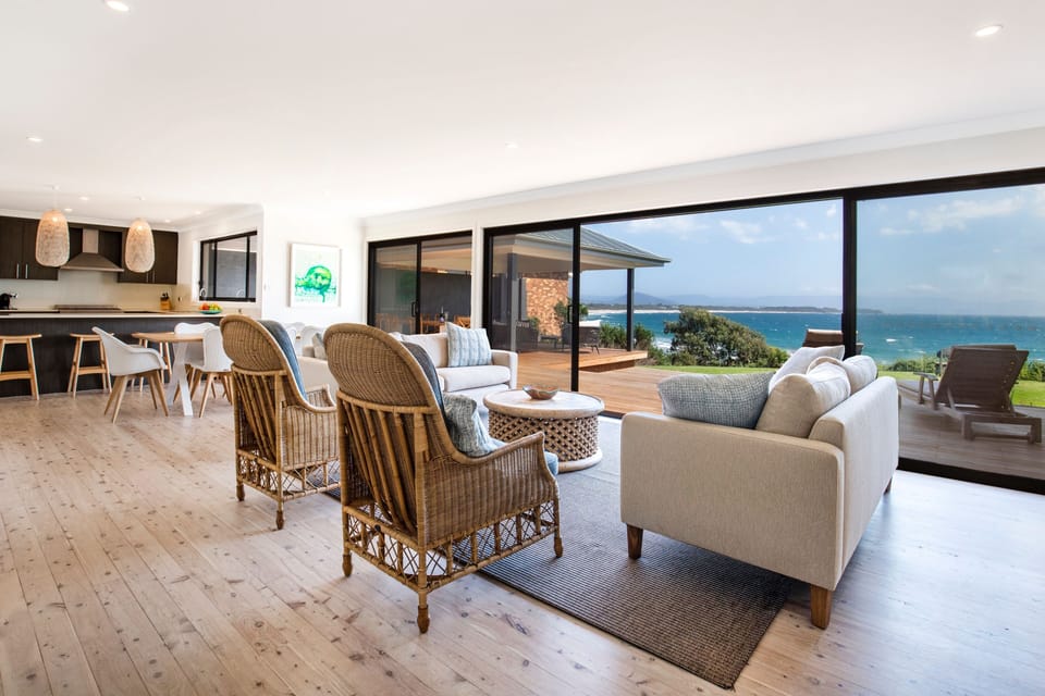 View from living area 
