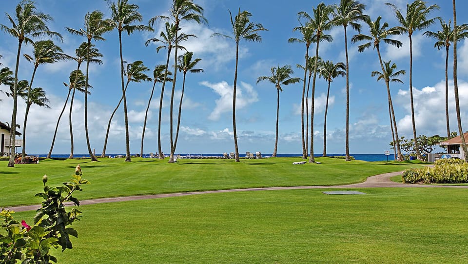 Kiahuna Plantation #165 - Front Lanai Ocean View - Parrish Kauai