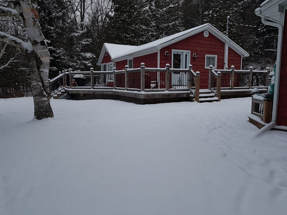 Gorgeous snow covered cozy cottage,!!!