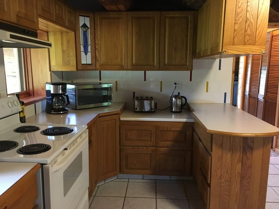 Fully equipped kitchen