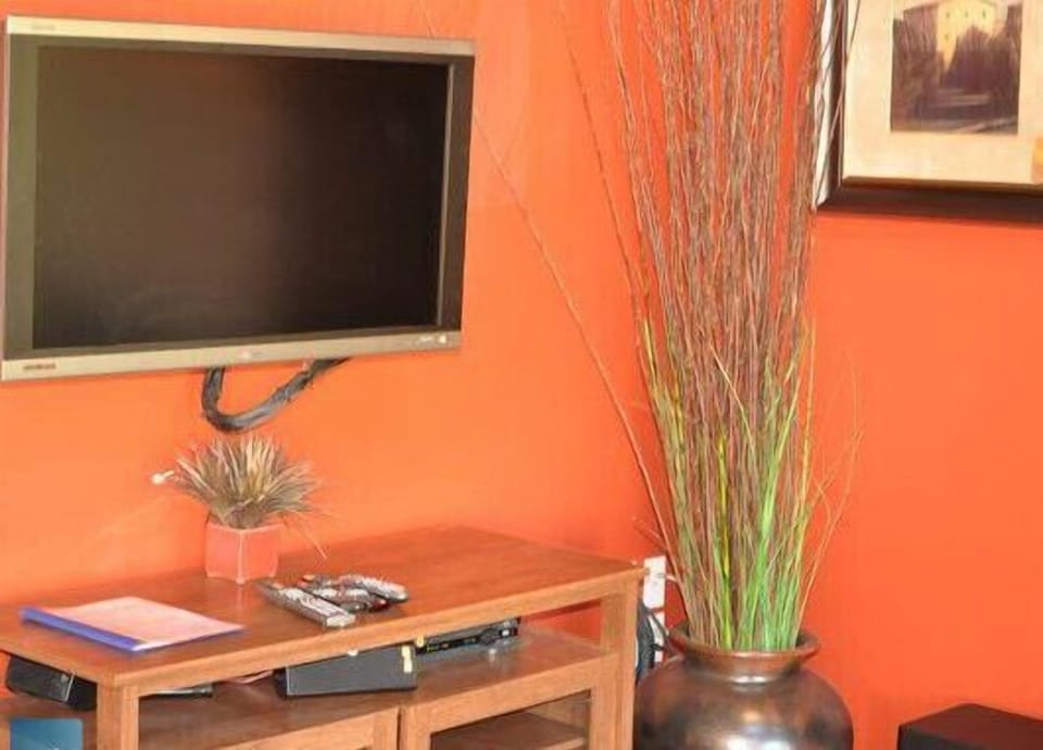 Big screen TV in main living area and TV in each bedroom too.