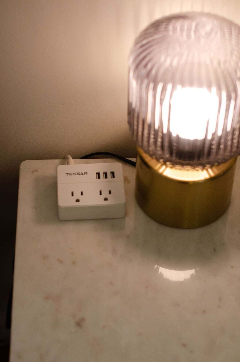 Convenient bedside charging ports to keep your devices powered up throughout your stay.