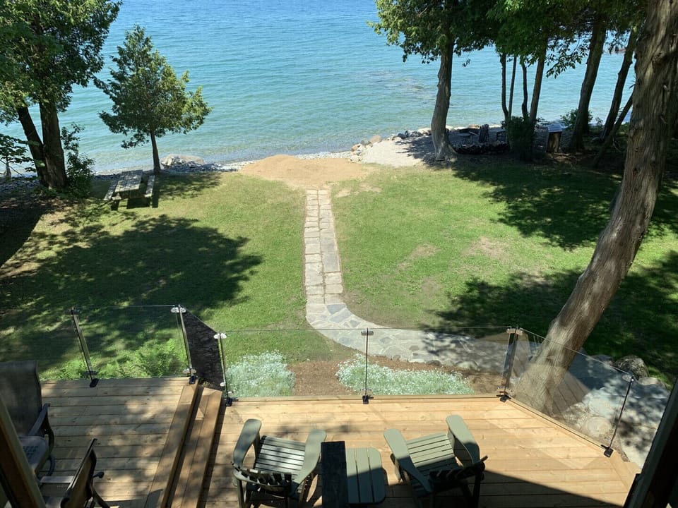 View from master bedroom