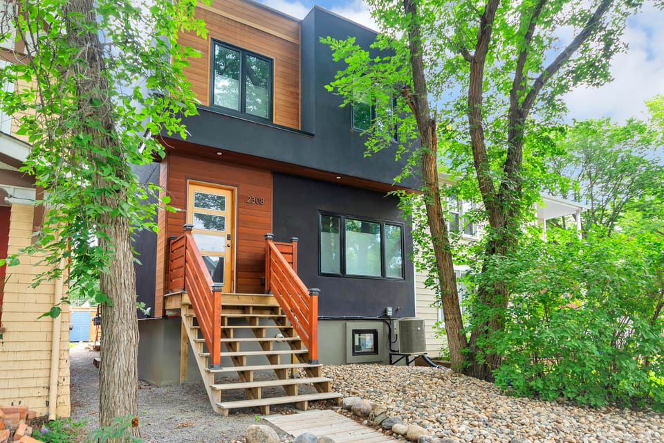 Exterior house street view