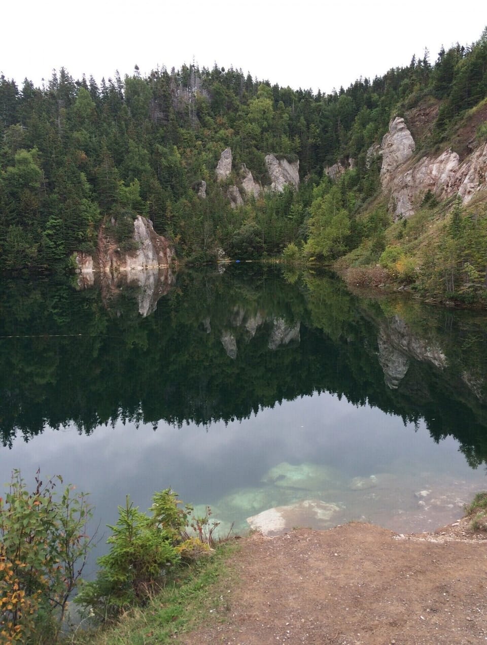 the lake