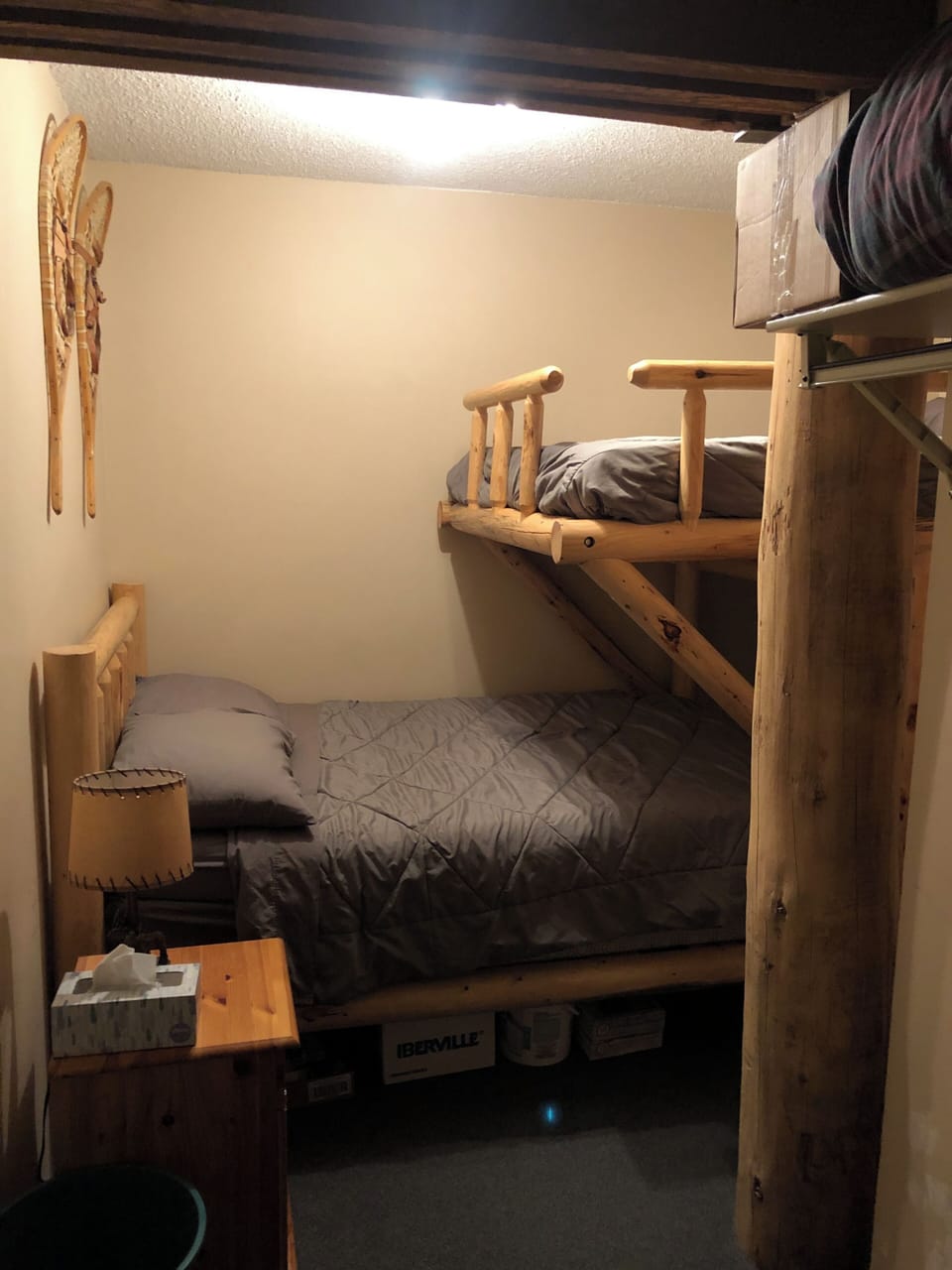 Bottom bedroom - double bunks