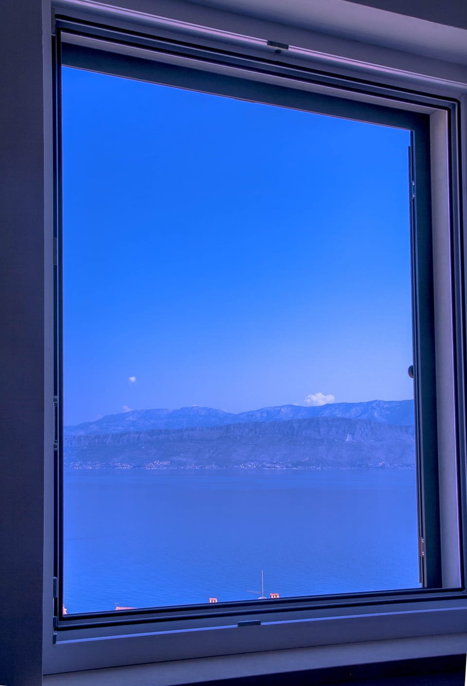 Living room window view