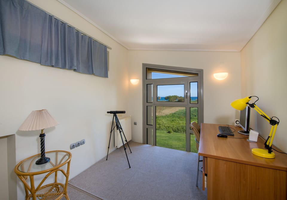 Study area or work area  with sea view!!!!