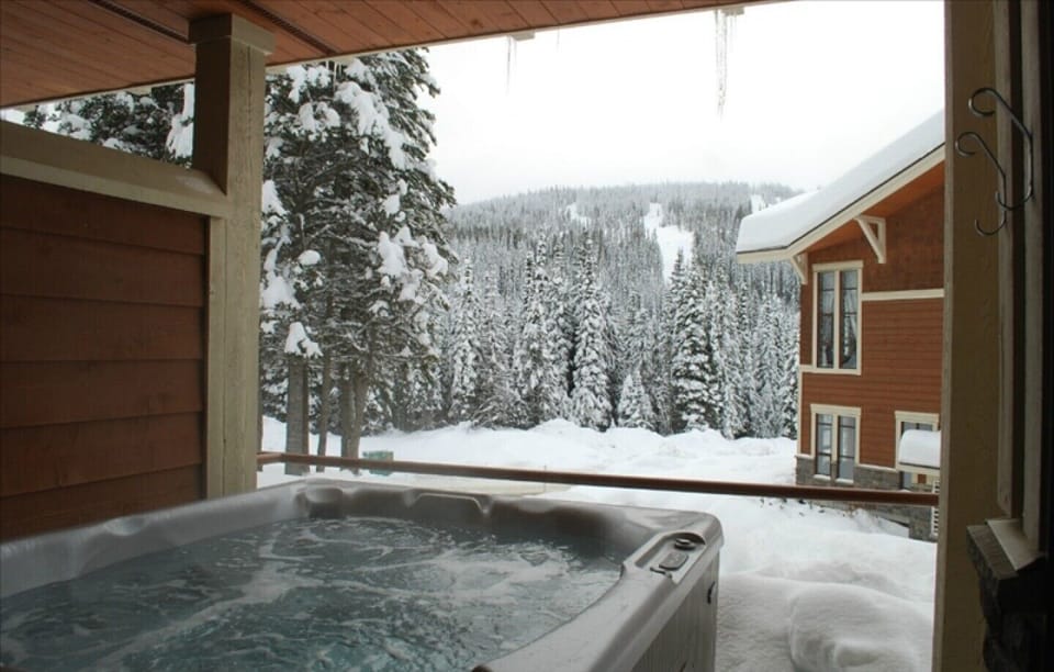 Private Hot Tub on Outdoor Patio