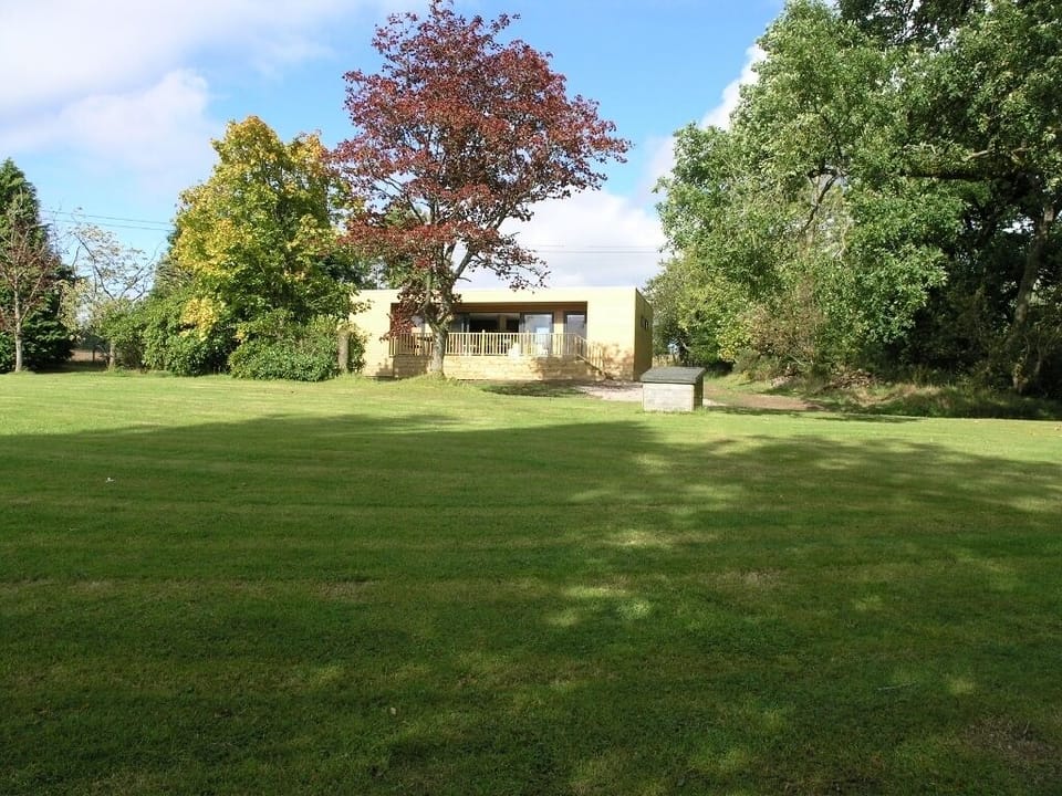 The Kist sits within our 6 acre garden, and looks south over the Fintry Hills.